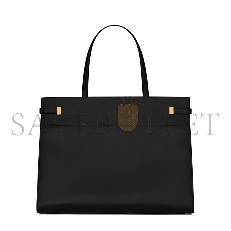 YSL MANHATTAN IN BOX SAINT LAURENT LEATHER 5537450SX0W1000 (40*29.5*15.5cm)